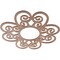 Ekena Millwork Cohen Wood Fretwork Pierced Ceiling Medallion, Wood (Paint Grade), 26"OD x 8 7/8"ID x 3/8"T CMWP26X26X0375COMF - alternate 4